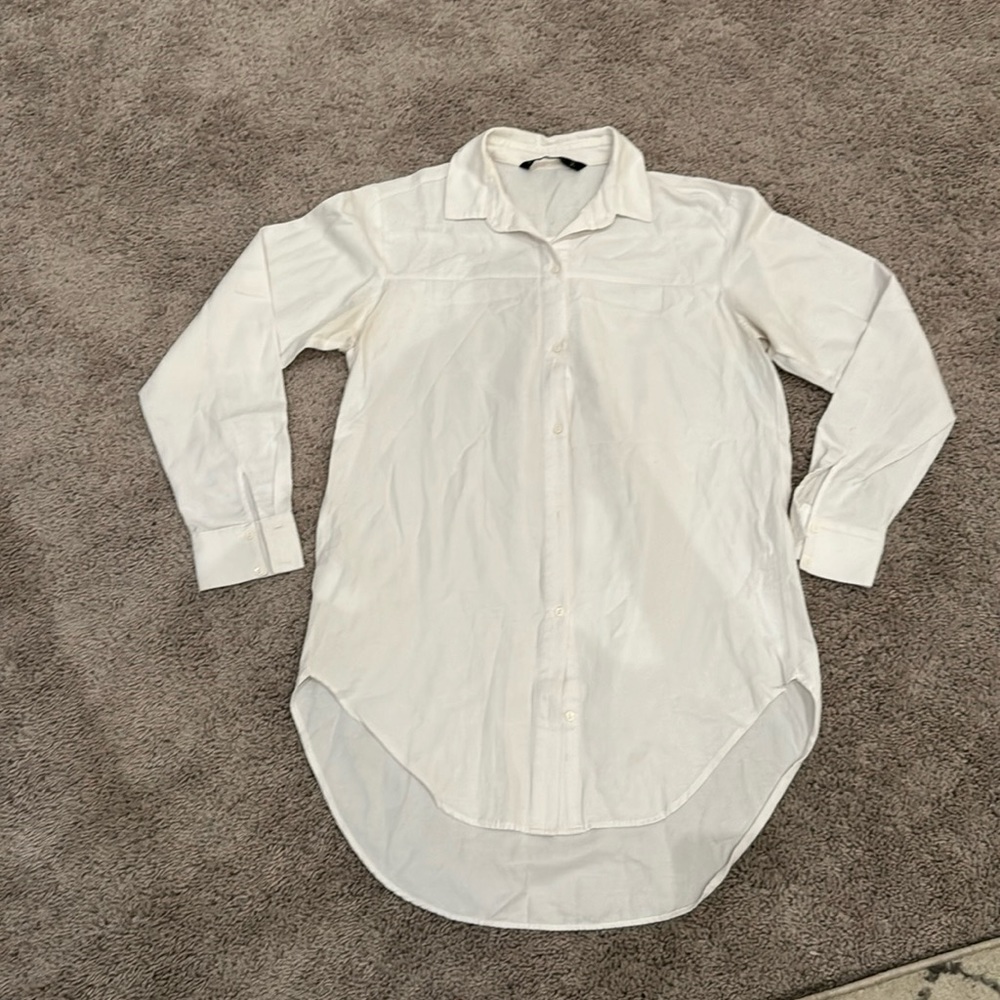 Zara Button Down Top